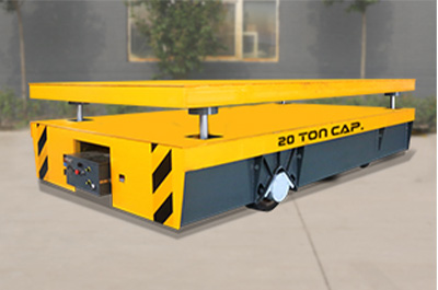 膠輪無軌平板車